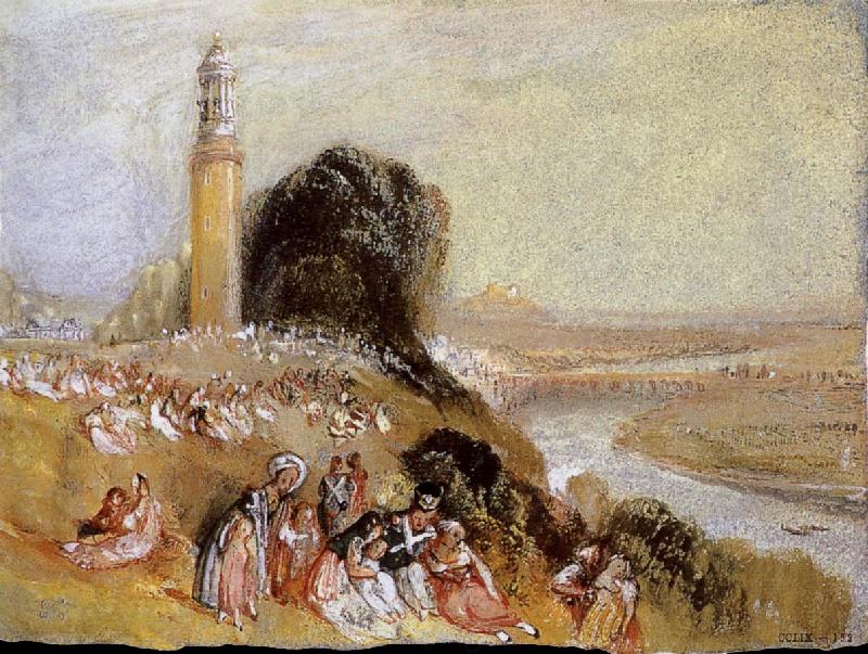 Joseph Mallord William Turner Lighthouse France oil painting art